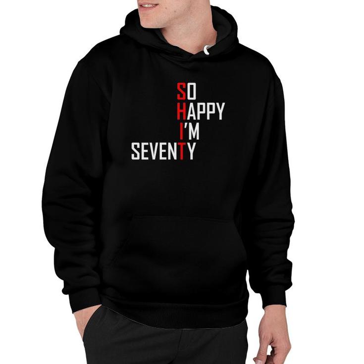 Womens Funny 70Th Birthday Gift 1951 Hilarious 70 Years Old V-Neck Hoodie