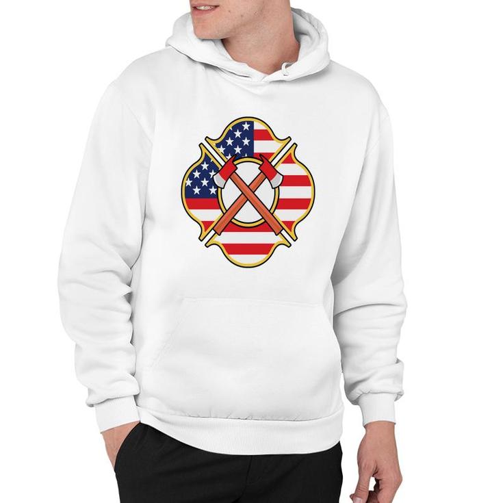 American Job Proud To Be A Firefighter Hoodie