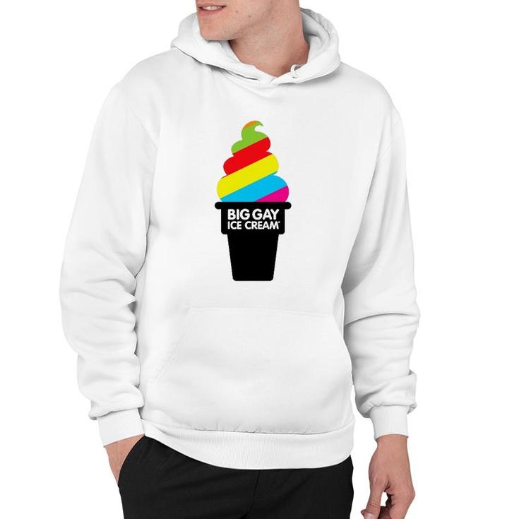 Big Gay Ice Cream Lovers Gift Hoodie