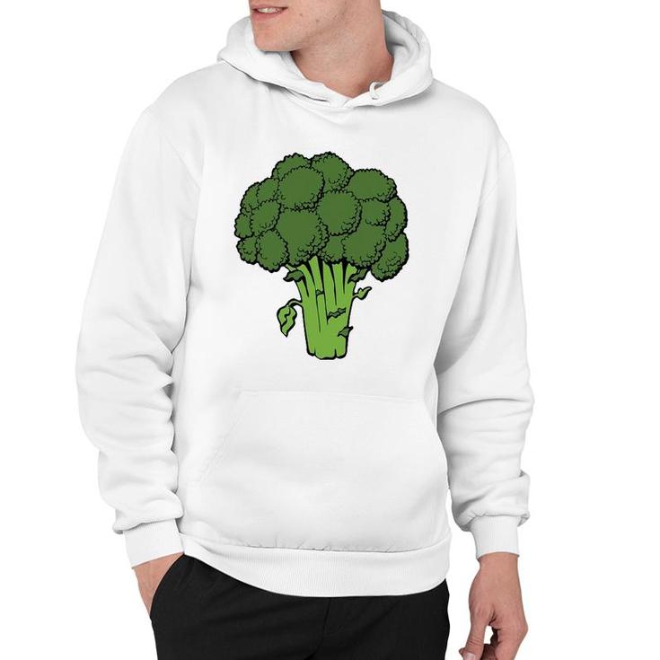 Broccoli Is Life Fun Graphic Vegetable Hoodie