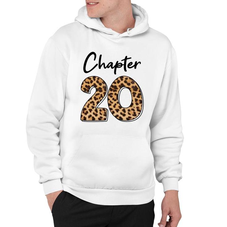 Chapter 20 Leopard Since 2002 Is Fabulous 20Th Birthday Hoodie