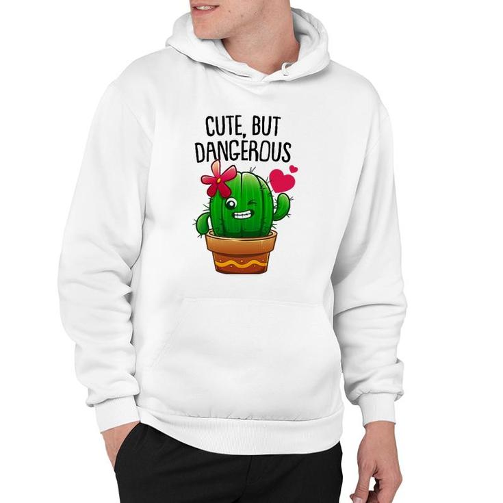 Cute Cactus Gift For Women Girls Plant Lovers Funny Cacti Hoodie