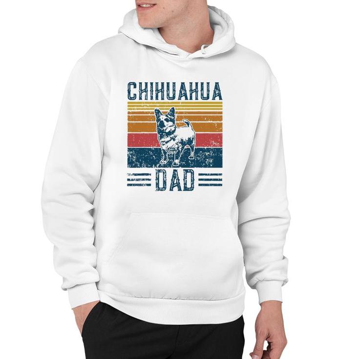 Dog Chihuahua Dad - Vintage Chihuahua Dad Hoodie