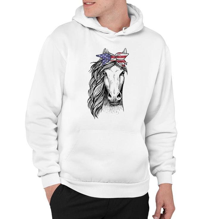 Horse Lovers Clothes With Bandana Apparel Women Kids Girls  Hoodie