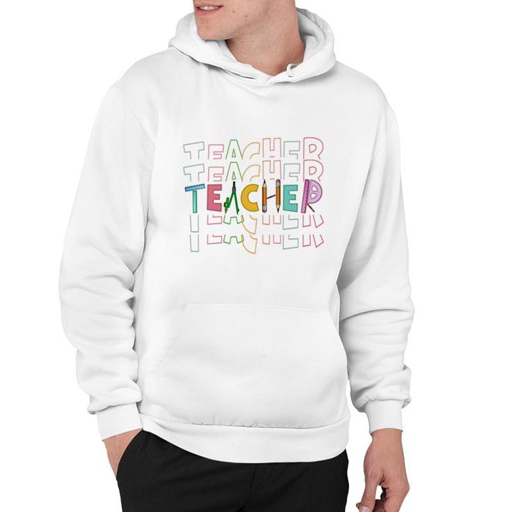 Math Teacher And A Creative And Logical Person At Work Hoodie