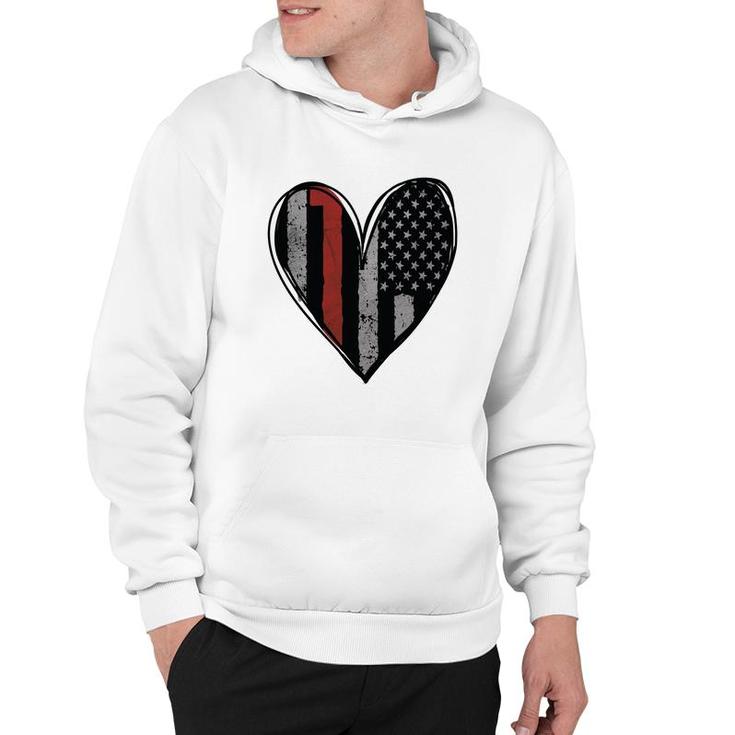Proud And Sending Love To Firefighter Job Hoodie