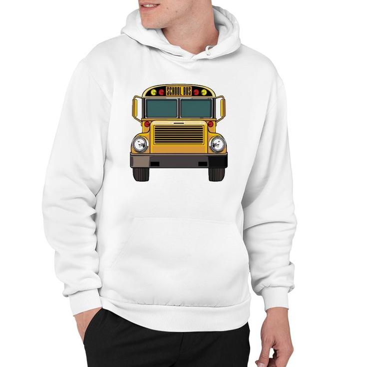 School Bus Driver Mechanic Road Vehicle Halloween Costume Hoodie