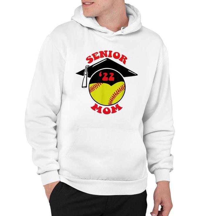 Softball Senior Mom 2022 Graduation Cap  Hoodie