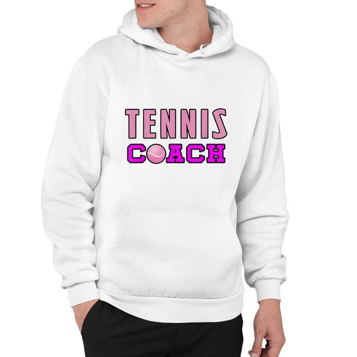 Tennis Coach Girl Funny Sport Gift For Tennis Lovers Hoodie