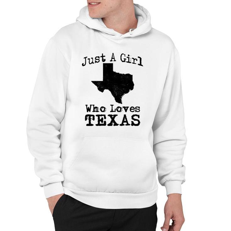 Texas Flag Map Outfit Girl Who Love Texan Patriot Gift Idea Hoodie