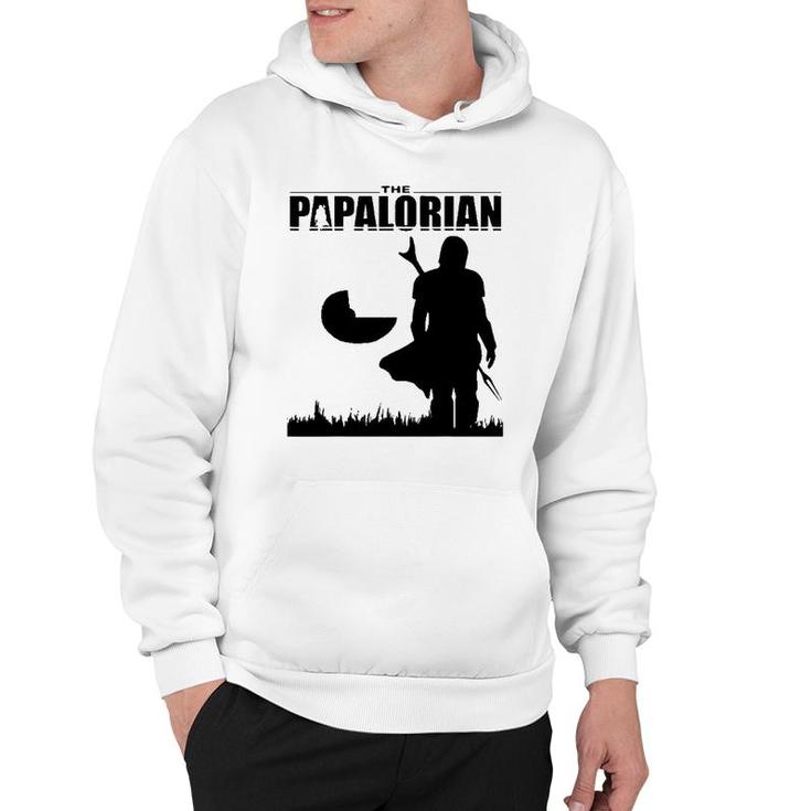 The Papalorian Dadalorian Funny Fathers Day Costume Tee Hoodie
