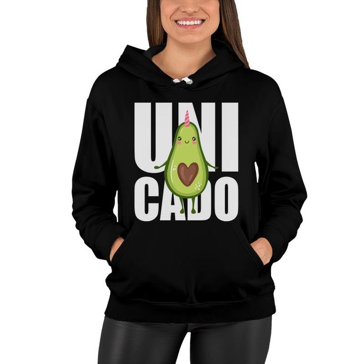 Unicado Funny Avocado Is Walking Happy Women Hoodie