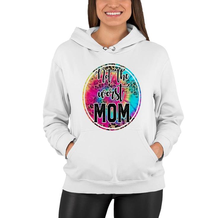 Honestly I_M Not The Worst Mom Vintage Mothers Day Women Hoodie