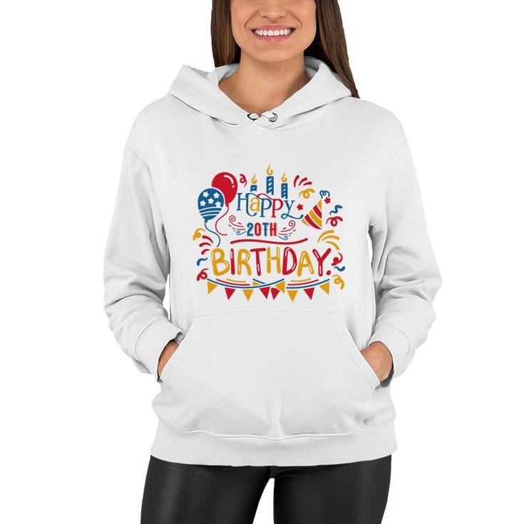 I Have Many Big Gifts In My Birthday Event  And Happy 20Th Birthday Since I Was Born In 2002 Women Hoodie