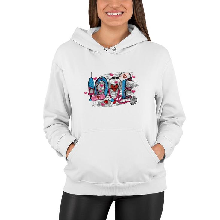 Love Nurse Great Impression Gift For Human New 2022 Women Hoodie