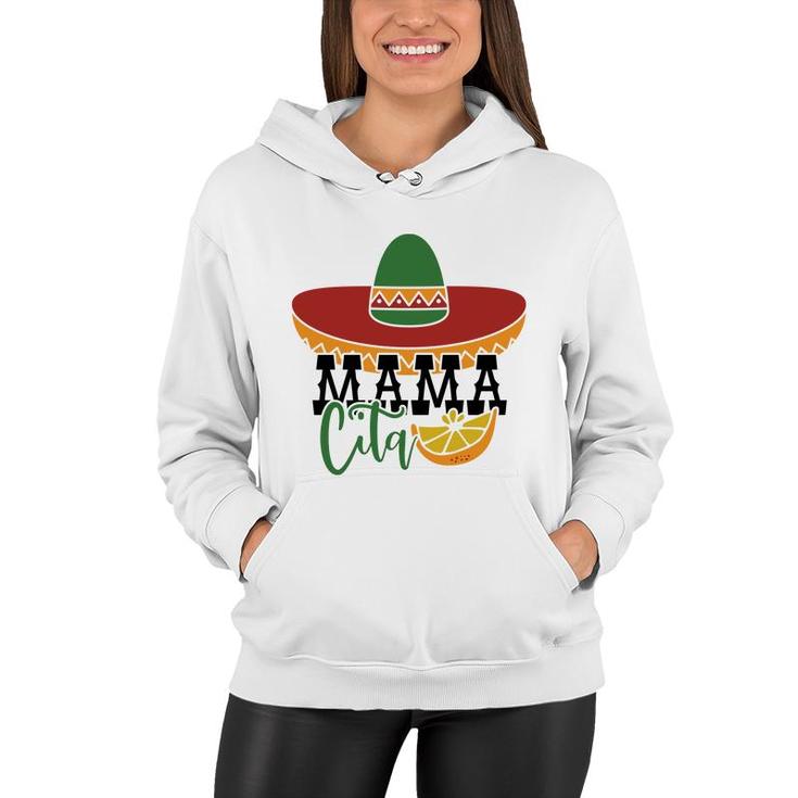 Mexican Hat Mamacita Lemon Cinco De Mayo Party Women Hoodie