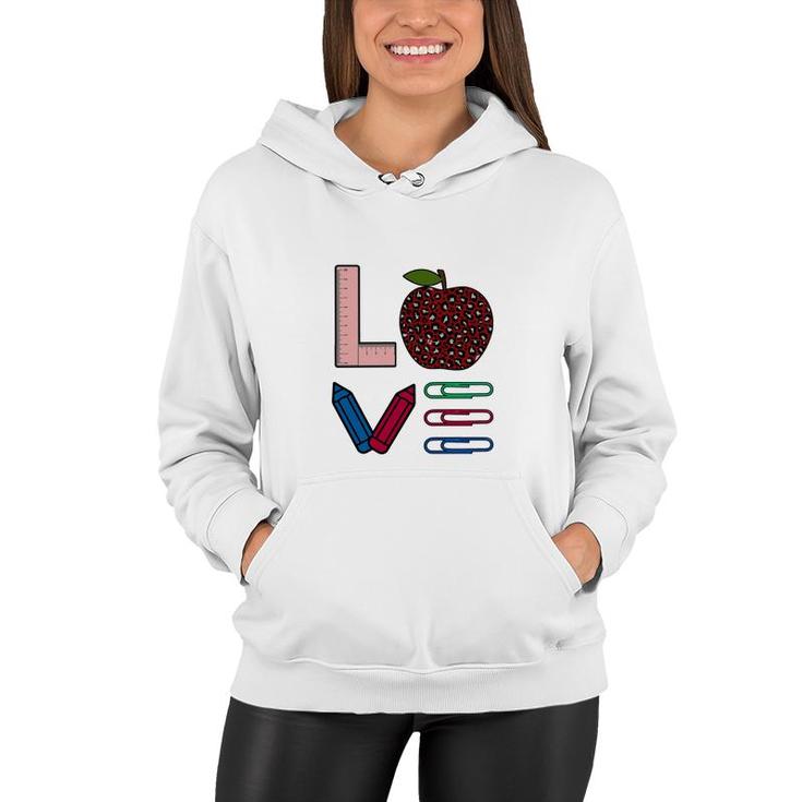 The Teacher Has A Love For His Work And Students Women Hoodie