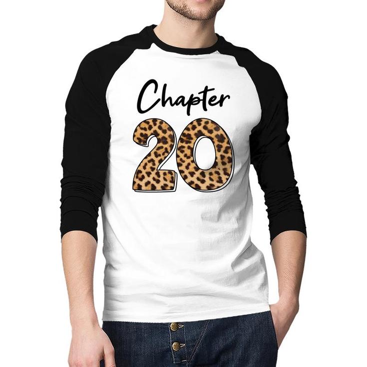 Chapter 20 Leopard Since 2002 Is Fabulous 20Th Birthday Raglan Baseball Shirt