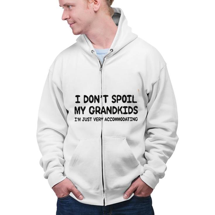 I Dont Spoil My Grandkids Special 2022 Gift Zip Up Hoodie