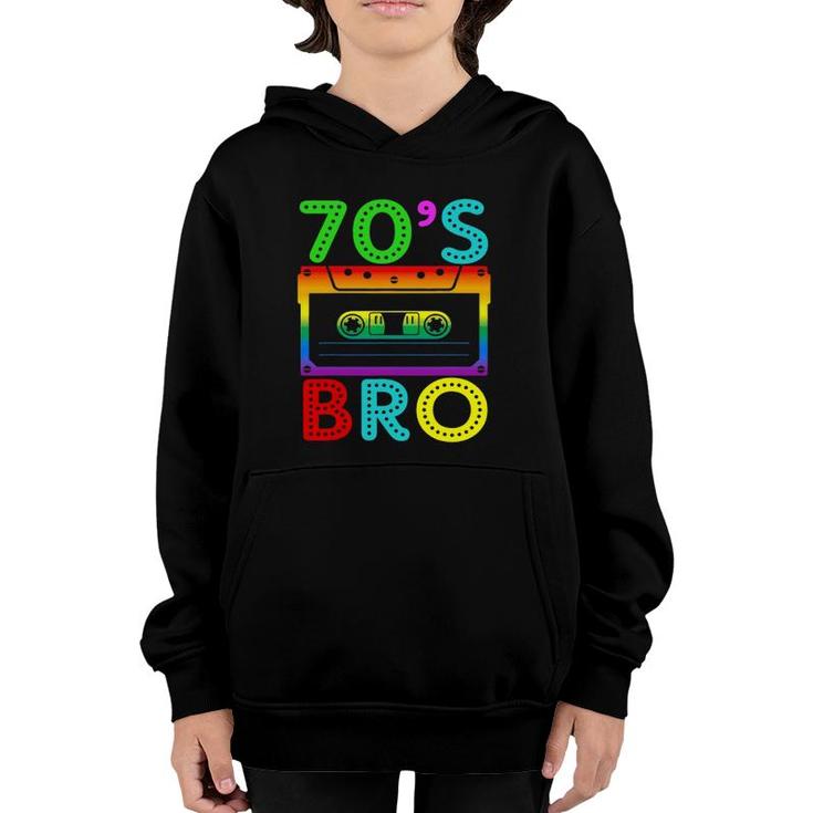70S Bro Gift For Halloween Family Matching Costume Youth Hoodie