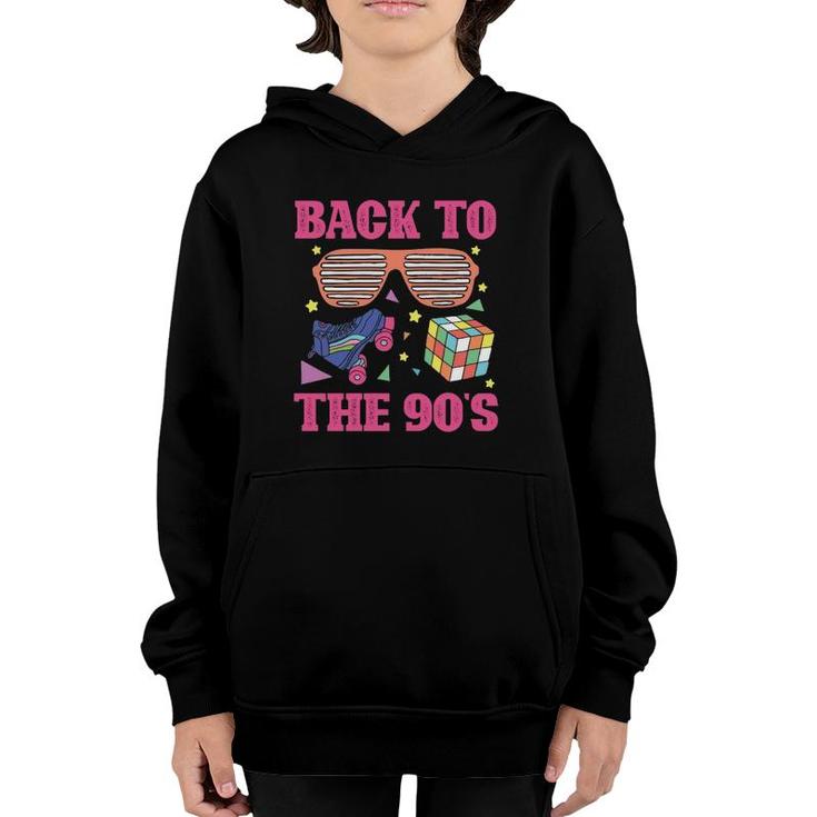 90S Nineties I Love The 1990S Back To The 90S  Youth Hoodie