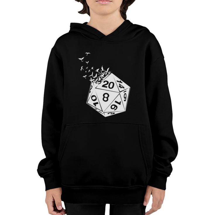 Awesome Tabletop Gaming Dice Gift Youth Hoodie