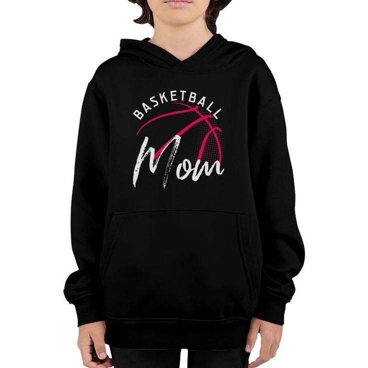 Basketball Mom Mothers Day Gift Youth Hoodie