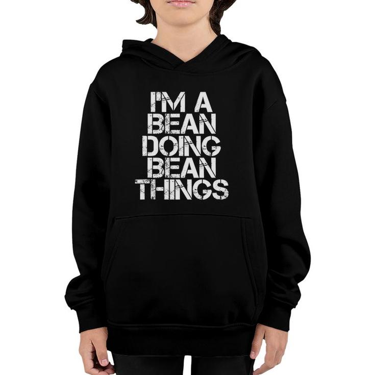 Bean Funny Surname Family Tree Birthday Reunion Gift Idea  Youth Hoodie
