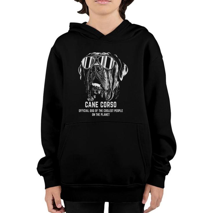Cane Corso Official Dog Of The Coolest Puppy Lovers Youth Hoodie