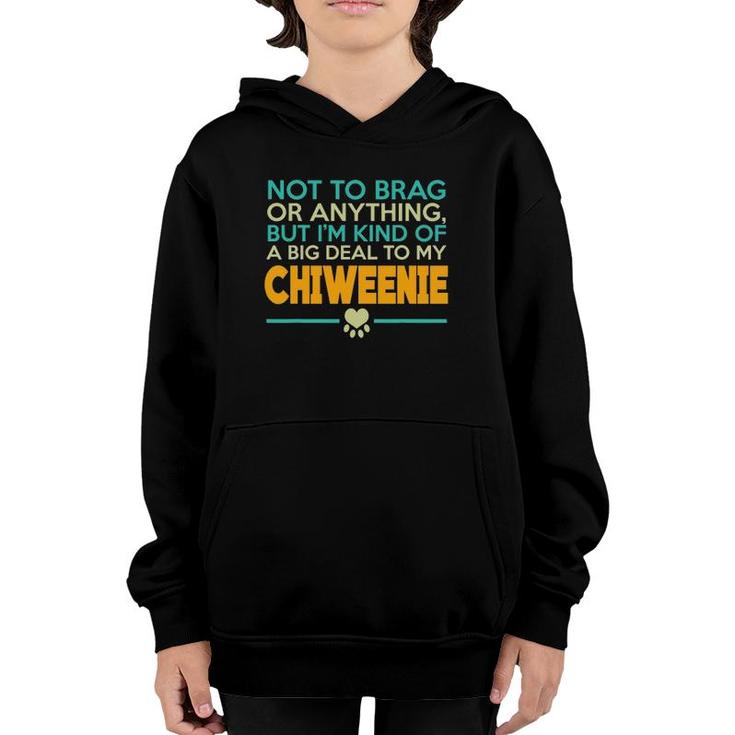 Chiweenie Dog Gifts For Chiweenie Dog Lover Youth Hoodie