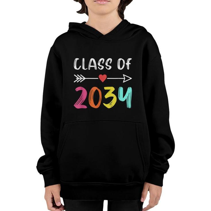 Class Of 2034 Kindergarten Graduating Class Of 2034  Youth Hoodie
