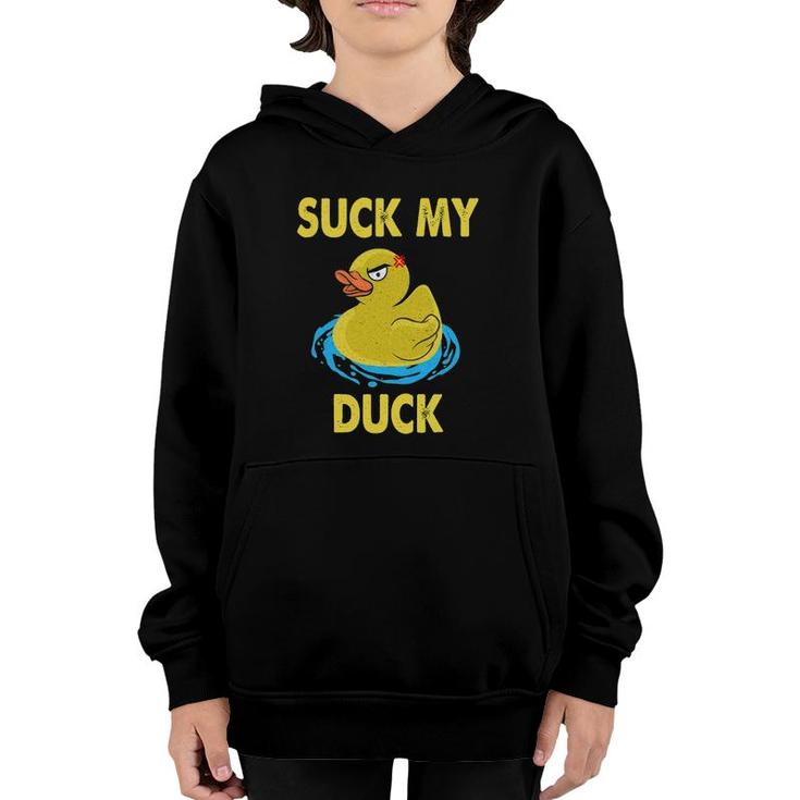 Cooles Suck My Duck  Duck Ente Youth Hoodie