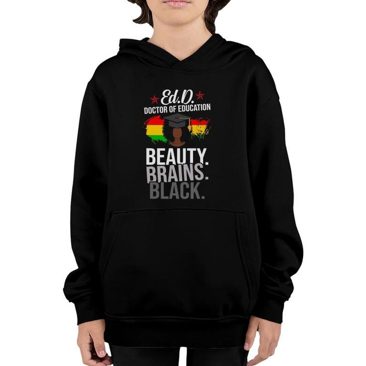 Edd Doctor Of Education Beauty Doctorate Graduation Youth Hoodie