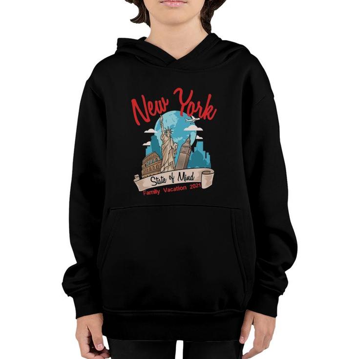 New York Family Vacation 2021 Graphic Tees Souvenir Youth Hoodie