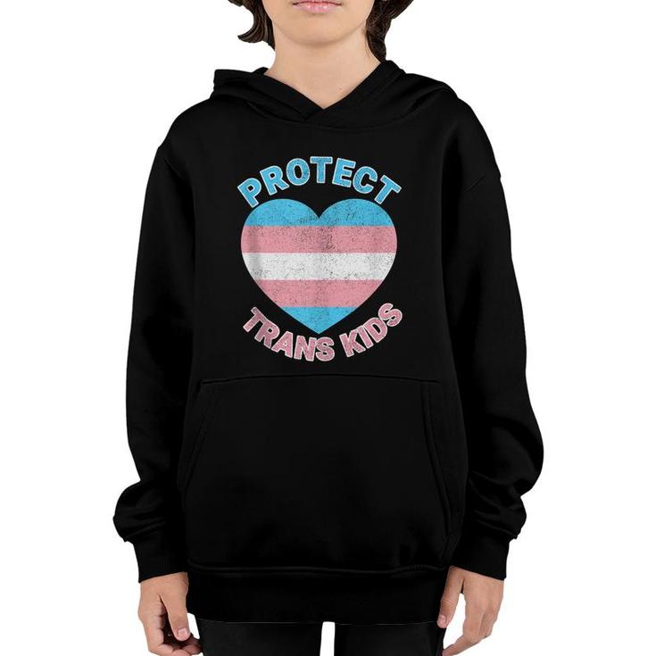 Protect Trans Kids  Lgbt Pride Transgender Trans Lives  Youth Hoodie