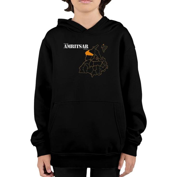Punjab Amritsar District India Gift Youth Hoodie