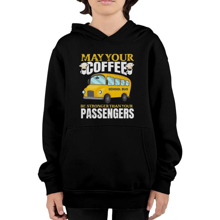 School Bus Apparel For A School Bus Driver Youth Hoodie
