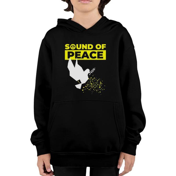 Sound Of Peace Untailliertes Dove Youth Hoodie