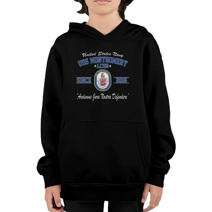 Uss Montgomery Lcs-8 Ver2 Youth Hoodie