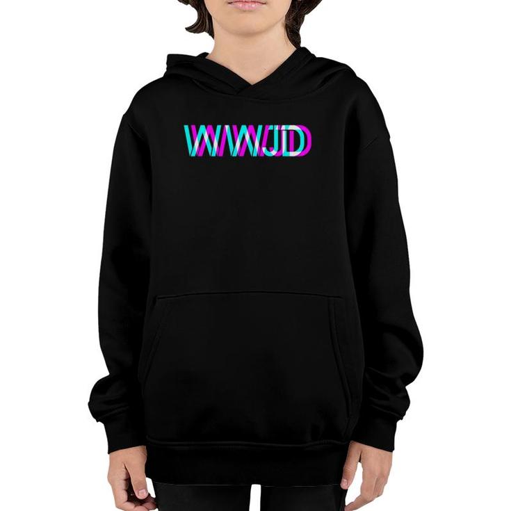 What Would Jesus Do Wwjd Christian Faith Believer Youth Hoodie