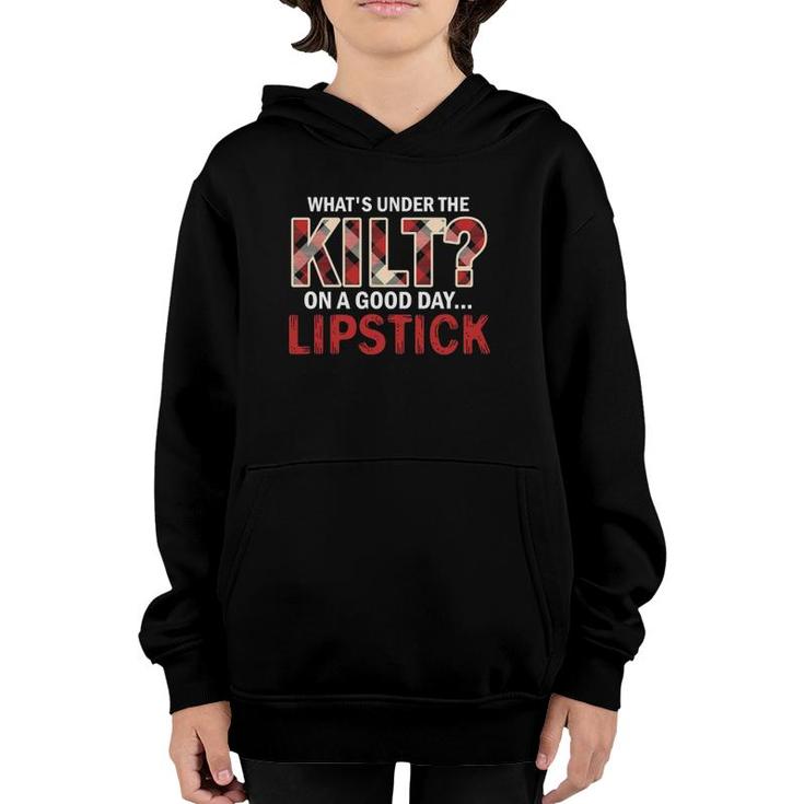 Whats Under The Kilt Funny Youth Hoodie