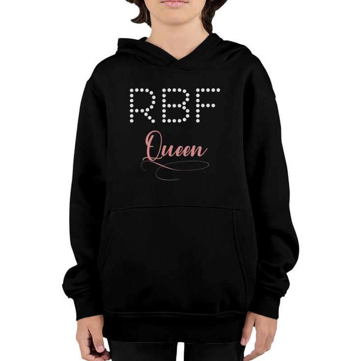 Womens Resting Bitch Face Sarcastic Design  Youth Hoodie