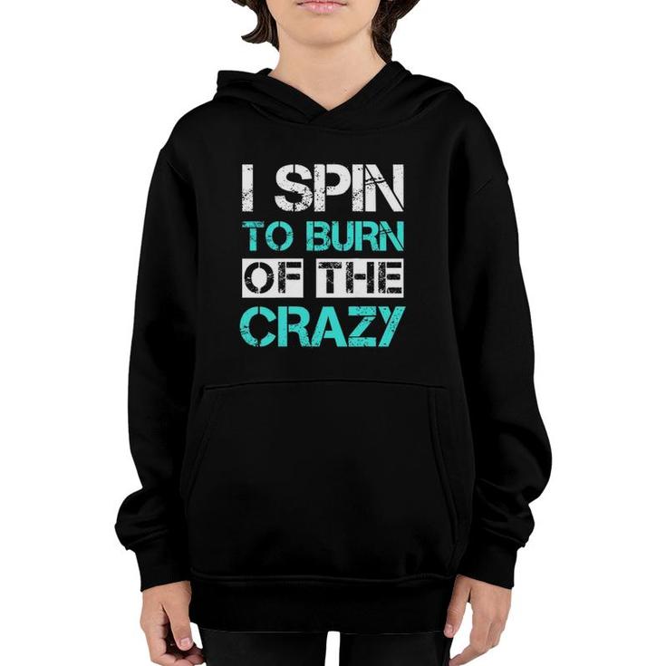 Womens Spinning Cycle Fitness  Youth Hoodie