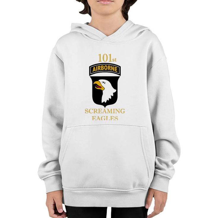 101St Airborne Division Screaming Eagle Army Infantry Grunt  Youth Hoodie