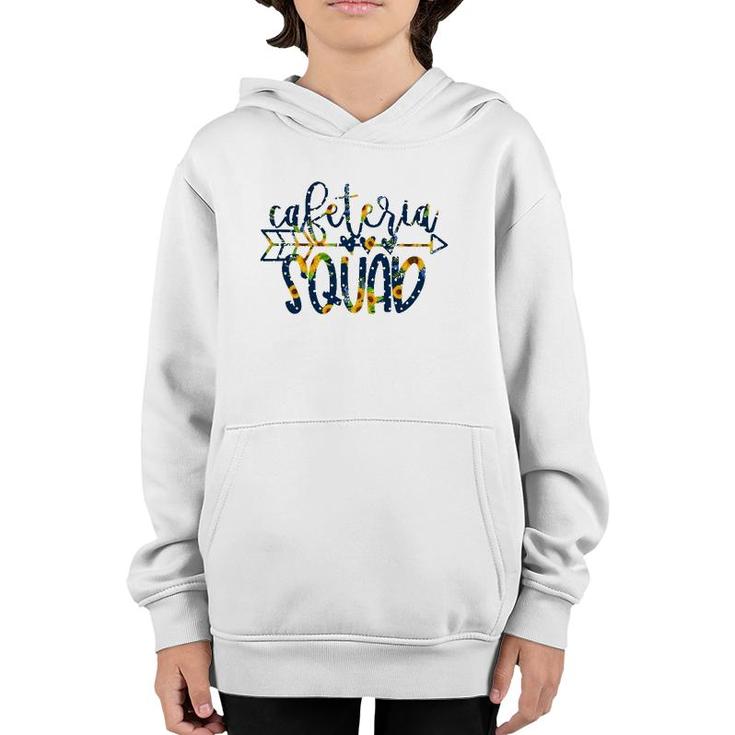 Cafeteria Squad Back To School Matching Group Sunflowers Youth Hoodie