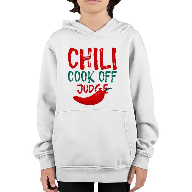 Chili Cook Off Judge Lovers Gift Youth Hoodie