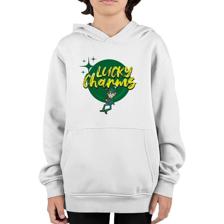 Lucky Charms Leprechaun St Patricks Day Youth Hoodie
