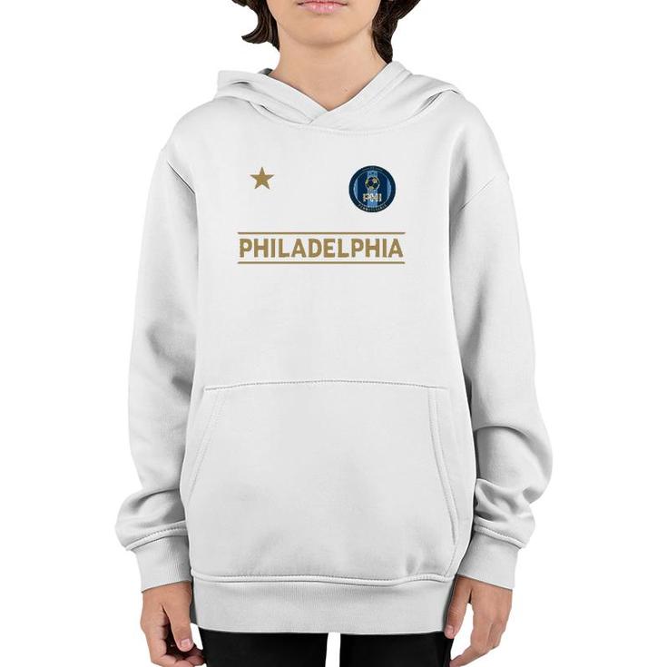 Philadelphia Soccer Jersey Original Fan Design Youth Hoodie