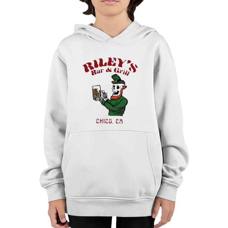 Rileys Bar And Grill Chico Ca Youth Hoodie