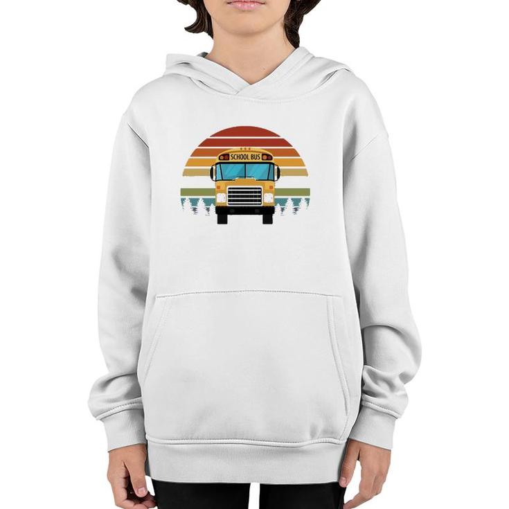 School Bus Driver Appreciation Gifts Christmas Retirement Youth Hoodie